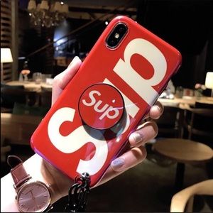 Supreme iPhone X case
